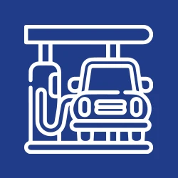 icono de estaciones de carburación gas lp